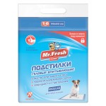 Купить Подстилки Mr.Fresh Expert Regular гелевые впитывающие, для собак и кошек, 90х60 см, 16 шт. Mr.Fresh в Калиниграде с доставкой (фото 2)