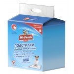 Купить Подстилки Mr.Fresh Expert Regular гелевые впитывающие, для собак и кошек, 90х60 см, 16 шт. Mr.Fresh в Калиниграде с доставкой (фото 3)