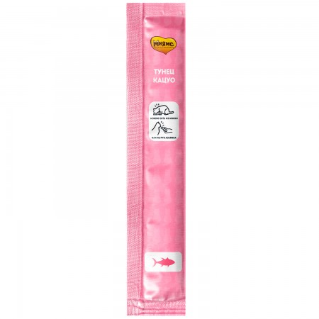 Мнямс Крем-лакомство для кошек с тунцом Кацуо 15 г