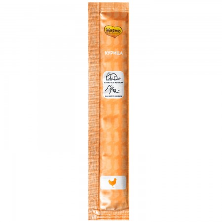 Мнямс Крем-лакомство для кошек с курицей 15 г