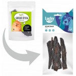 Купить Лакомство для собак Lucky bits конская печень, 40 г Lucky bits в Калиниграде с доставкой (фото 1)