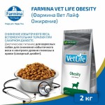 Купить Сухой диетический корм Farmina Vet Life Canin Obesity для собак при ожирении, 2 кг Farmina Vet Life в Калиниграде с доставкой (фото 5)