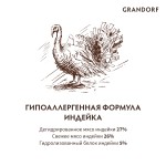 Купить Grandorf Для взрослых собак крупных пород: индейка с рисом 3 кг Grandorf в Калиниграде с доставкой (фото 11)