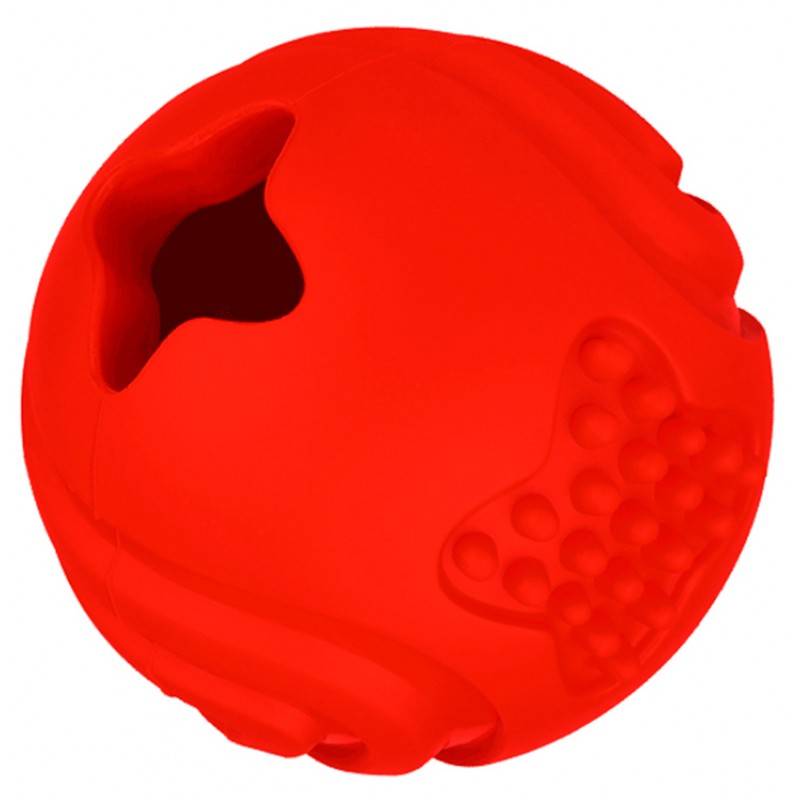 Купить Игрушка Mr.Kranch для собак Мяч 6,5 см красный с ароматом бекона Mr.Kranch в Калиниграде с доставкой (фото)