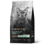 Купить Гипоаллергенный низкозерновой корм Premier с ягненком и индейкой для стерилизованных кошек, 8 кг PREMIER в Калиниграде с доставкой (фото)