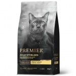 Купить Гипоаллергенный низкозерновой корм Premier с мясом индейки для стерилизованных кошек, 2 кг PREMIER в Калиниграде с доставкой (фото)