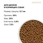 Купить Гипоаллергенный низкозерновой корм Premier для щенков всех пород Индейка, 3 кг PREMIER в Калиниграде с доставкой (фото 5)