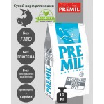 Купить Premil Стандарт с рыбой, для кошек с лишним весом, стерилизованных, профилактика МКБ 10 кг Premil в Калиниграде с доставкой (фото 1)