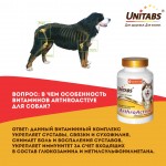 Купить Unitabs Arthro Active добавка для поддержания функции суставов и хрящей у собак, 100 таблеток Unitabs в Калиниграде с доставкой (фото 10)