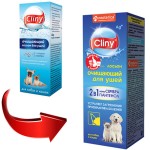Купить Cliny лосьон очищающий для ушей для собак и кошек, 50 мл Cliny в Калиниграде с доставкой (фото 7)