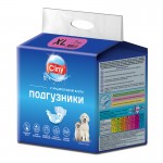 Купить Подгузники впитывающие для собак Cliny XL, 15 – 30 кг, поштучно Cliny в Калиниграде с доставкой (фото)