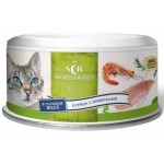 Купить Консервы для кошек Secret For Pets Premium курица с креветками в желе, 85 гр Secret в Калиниграде с доставкой (фото)