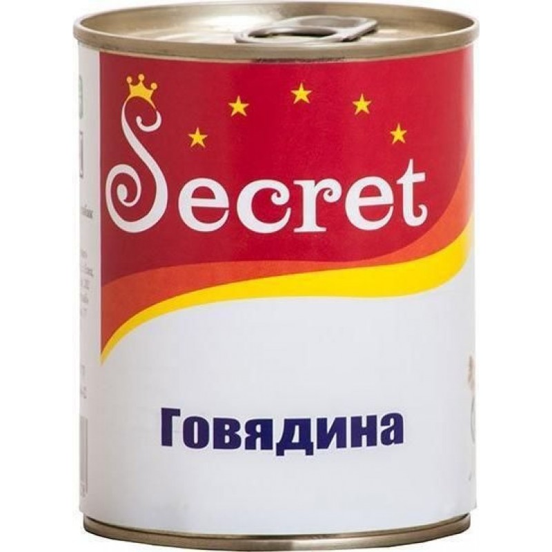 Купить Консервы для собак Secret For Pets Premium Life Forse, говядина, 850 гр Secret в Калиниграде с доставкой (фото)