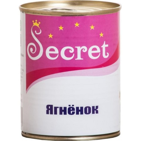 Консервы для собак Secret For Pets Premium Life Forse, ягненок, 850 гр