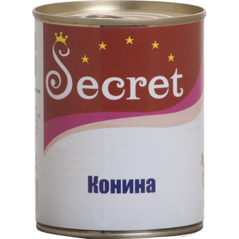 Купить Консервы для собак Secret For Pets Premium Life Forse, конина, 850 гр Secret в Калиниграде с доставкой (фото)