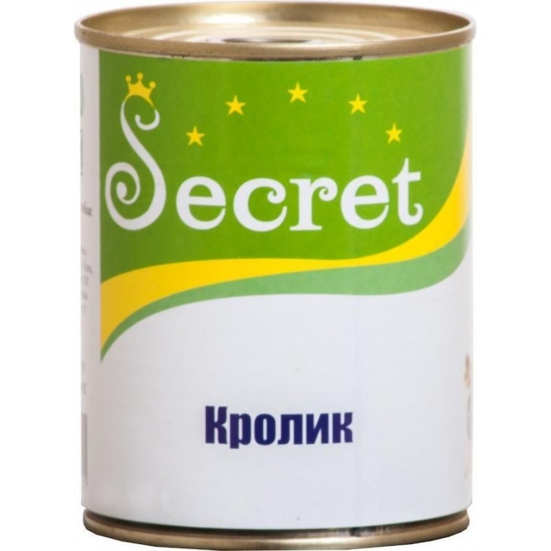 Купить Консервы для собак Secret For Pets Premium Life Forse, кролик, 850 гр Secret в Калиниграде с доставкой (фото)