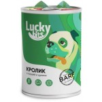 Купить Консервы для собак всех пород с 6 месяцев Lucky bits с кроликом, грушей и цукини, 400 г Lucky bits в Калиниграде с доставкой (фото)
