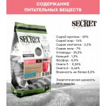 Купить Сухой корм для кошек Secret For Pets Premium Life Forse с телятиной, 2 кг Secret в Калиниграде с доставкой (фото 4)