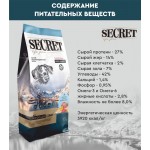 Купить Сухой корм для собак всех пород Secret For Pets Premium с ягненком и рисом, 2 кг Secret в Калиниграде с доставкой (фото 6)