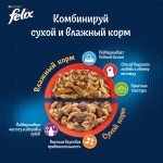 Купить Felix Двойная вкуснятина для домашних кошек, с мясом, 200 гр Felix в Калиниграде с доставкой (фото 4)