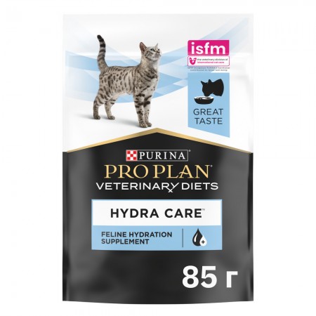 Pro Plan Hydra Care для взрослых кошек, способствующий снижению концентрации мочи, 85 г