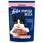 Купить Felix Природа вкуса для взрослых кошек, с лососем в соусе, 75 г Felix в Калиниграде с доставкой (фото 1)