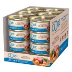 Купить консервы для кошек Wellness CORE из тунца с креветками в виде кусочков в бульоне 79 г Wellness Core в Калиниграде с доставкой (фото 2)