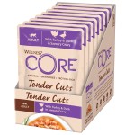Купить Беззерновые консервы для кошек Wellness CORE из индейки с уткой в виде нарезки в соусе 85 г Wellness Core в Калиниграде с доставкой (фото 2)
