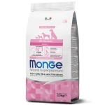Сухой гипоаллергенный монобелковый корм Monge Speciality Line All Breeds Adult Pork, Rice & Potatoes со свининой, рисом и картофелем для взрослых собак всех пород 2,5 кг