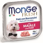 Паштет для собак Monge Dog Fresh консервы свинина 100г