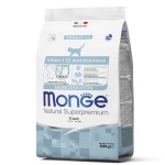 Сухой монопротеиновый корм Супер-премиум класса для котят MONGE Natural Superpremium Monoprotein Kitten Trout с форелью 400 гр