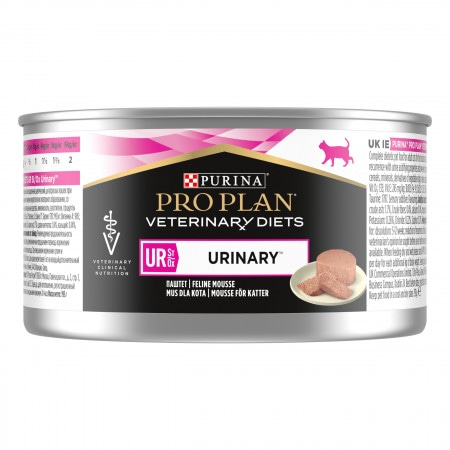 Pro Plan Veterinary Diets UR для кошек при болезнях мочевыводящих путей, индейка, 195 г Pro Plan Veterinary Diets UR для кошек при болезнях мочевыводящих путей, индейка, 195 г