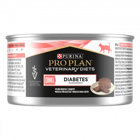 Pro Plan Veterinary Diets DM корм для кошек при диабете, 195 г Pro Plan Veterinary Diets DM корм для кошек при диабете, 195 г