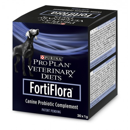 Pro Plan Veterinary Diets FortiFlora пробиотик для собак, поддержание баланса микрофлоры, 30х1г