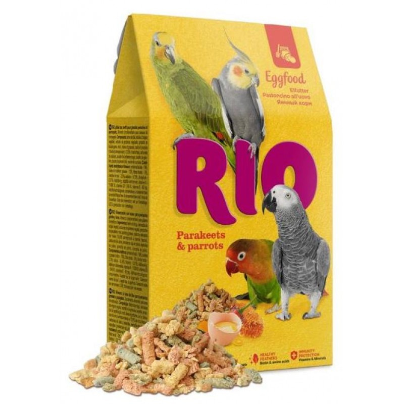 Купить Яичный корм RIO для средних и крупных попугаев, 250 г RIO в Калиниграде с доставкой (фото)