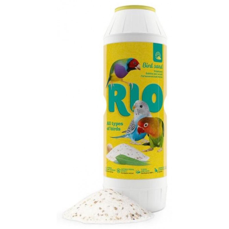 Купить Гигиенический песок RIO с экстрактом эвкалипта и ракушечником, 2 кг RIO в Калиниграде с доставкой (фото)