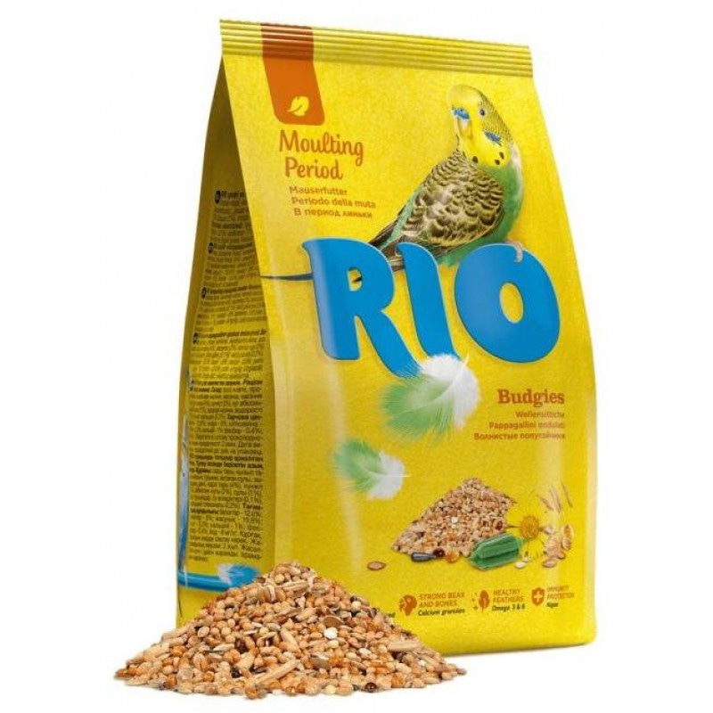 Купить RIO Корм для волнистых попугайчиков. Рацион в период линьки 500 гр RIO в Калиниграде с доставкой (фото)
