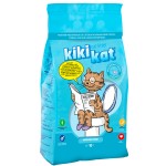 Купить Бентонитовый наполнитель для кошачьего туалета "KikiKat" супер-белый комкующийся с ароматом "Горная свежесть" 10 л KiKiKat в Калиниграде с доставкой (фото 6)