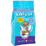 Купить Бентонитовый наполнитель для кошачьего туалета "KikiKat" супер-белый комкующийся с ароматом "Лаванда" 5 л KiKiKat в Калиниграде с доставкой (фото 3)
