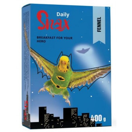 Корм Snax Daily для волнистых попугаев, 400 г