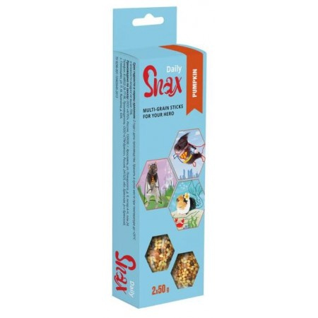 Зерновые палочки для грызунов Snax Daily с тыквой, 2 шт., 100 г