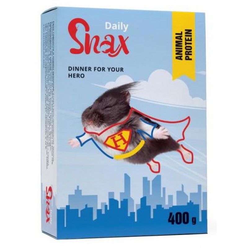 Купить Корм Snax Daily для хомяков, 400 г Snax в Калиниграде с доставкой (фото)