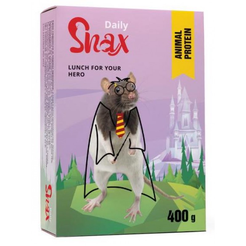 Купить Корм Snax Daily для крыс, 400 г Snax в Калиниграде с доставкой (фото)