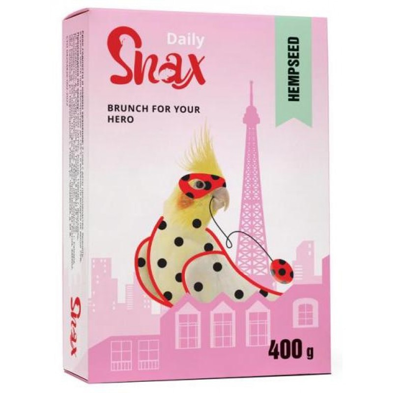 Купить Корм Snax Daily для средних попугаев, 400 г Snax в Калиниграде с доставкой (фото)