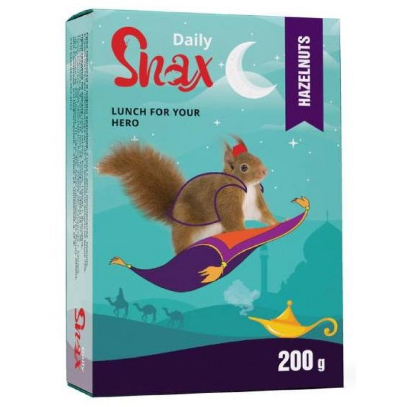 Купить Корм Snax Daily для уличных белок, 200 г Snax в Калиниграде с доставкой (фото)