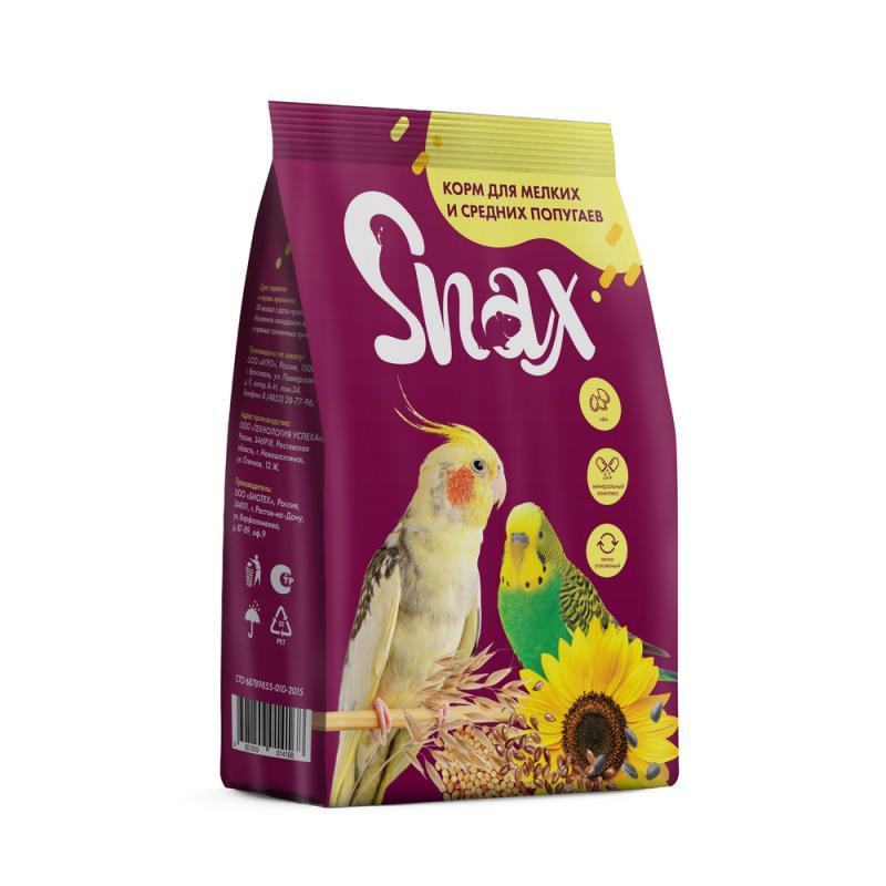 Купить Корм Snax для мелких и средних попугаев, 500 г Snax в Калиниграде с доставкой (фото)