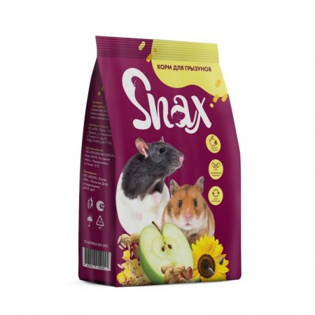 Корм Snax для всех видов грызунов, 400 г