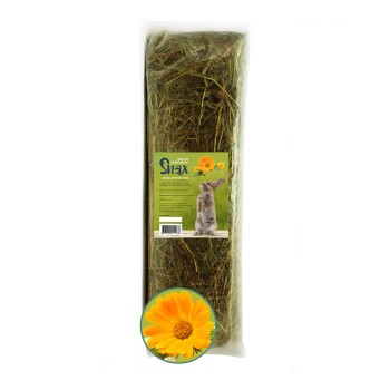 Сено для грызунов Snax ароматное, цветки календулы, 600 г