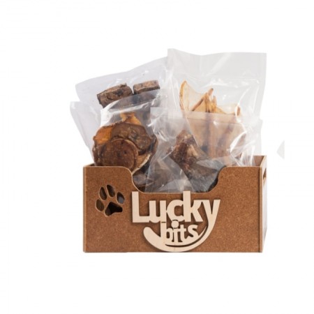 Лакомства набор для собак Lucky bits Новогодняя коллекция