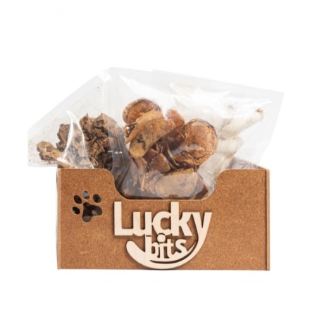 Лакомства набор для кошек Lucky bits Новогодняя коллекция